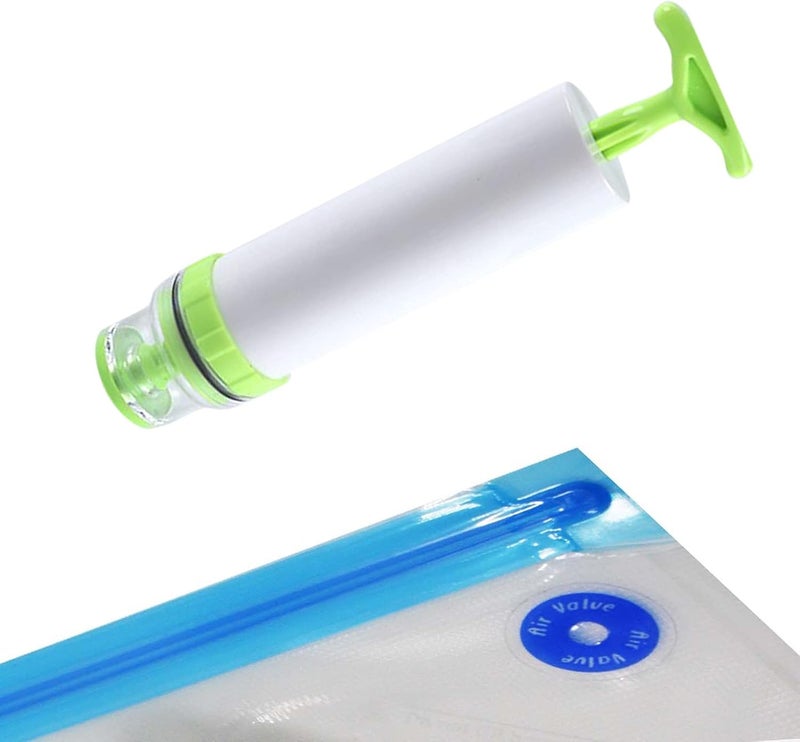 woobles Sous Vide Bags, 3Pcs Reusable Vacuum Food Sealer Bags 4 Sizes Vacuum Zipper Food Storage Preservation Kit for Food Storage and Sous Vide Cooking (Vacuum Hand Pump) - Image 3
